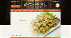 Desktop Screenshot of californiagrill.biz